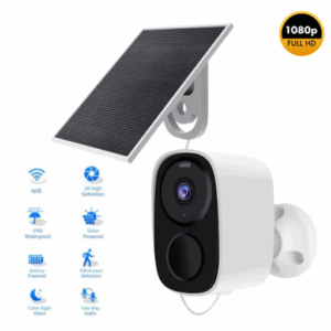 SOLAR-POWERED SECURITY CAMERA